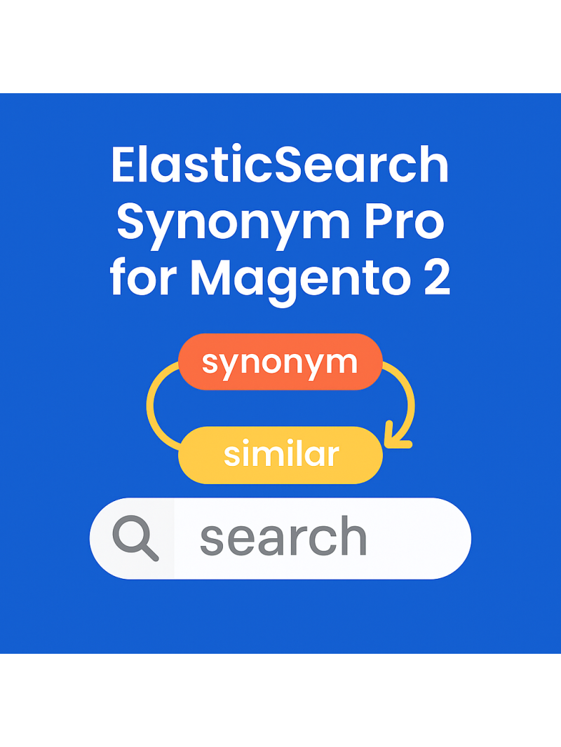 Elastic Search Synonyms Manager for Magento 2