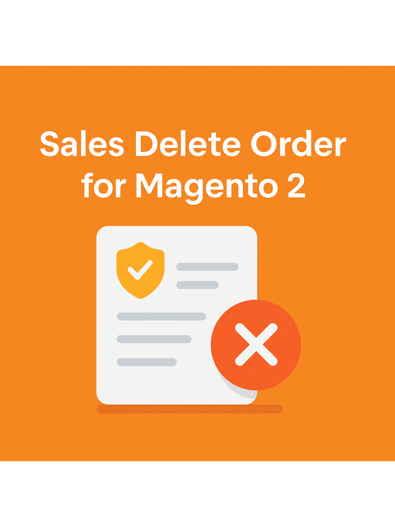 Sales Delete Order & Database Cleanup for Magento 2